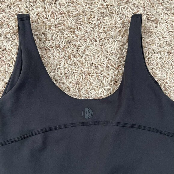 Elle Sport Women's Built-In Bra Active Tank Dress Black, Size Small (New) - Picture 11 of 16